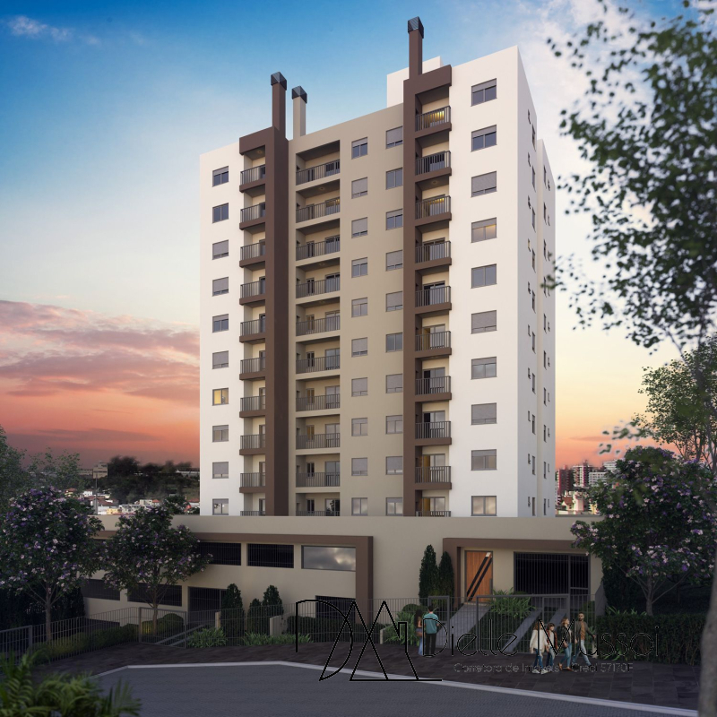 Apartamento 2 quartos Sacada Dupla no Bairro Fátima - Corretora de Imóveis em Corretora da CAIXA em Caxias do Sul Dielle Chaves Mussoi CRECI 27.102J | 57.170F